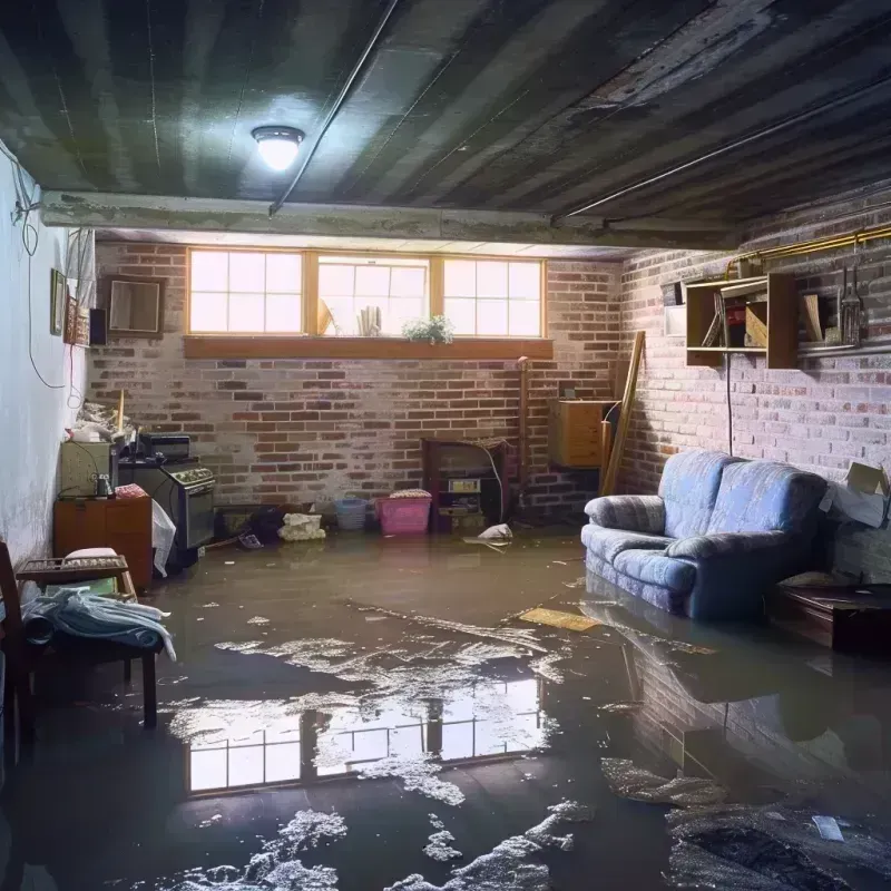 Flooded Basement Cleanup in Pleak, TX